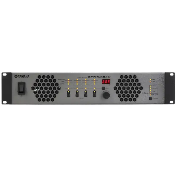 Yamaha XMV 4280D DSP+DANTE מגבר 4x280W